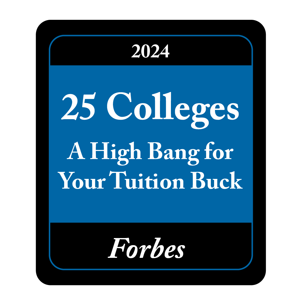 Forbes 25 College High Bang for Tuition Buck