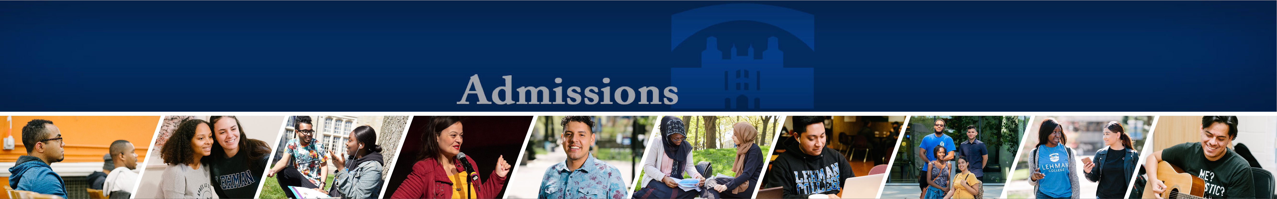 Lehman College Admissions Banner