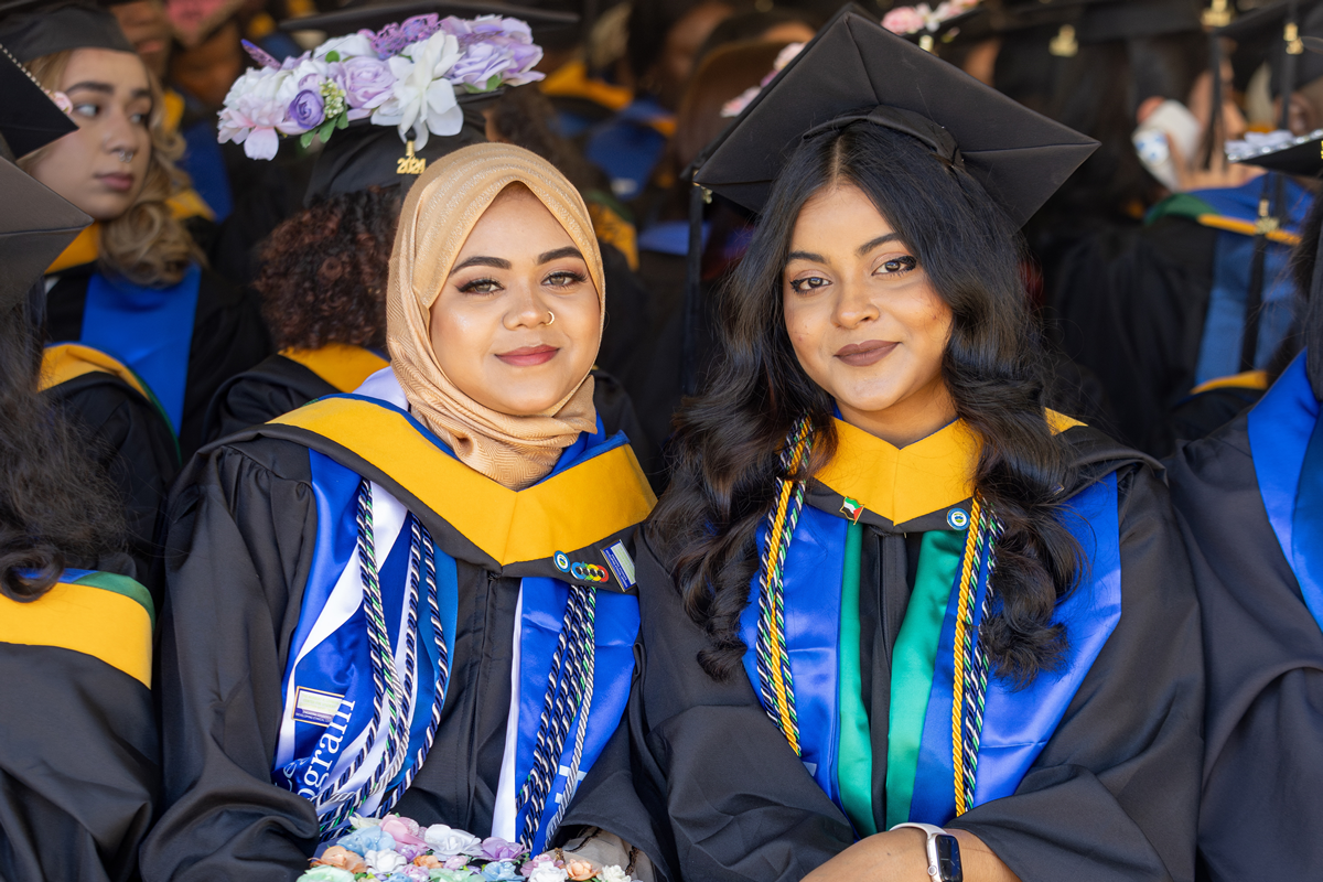 Students cap and gown new