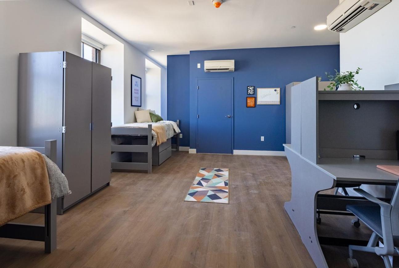 triple dorm layout