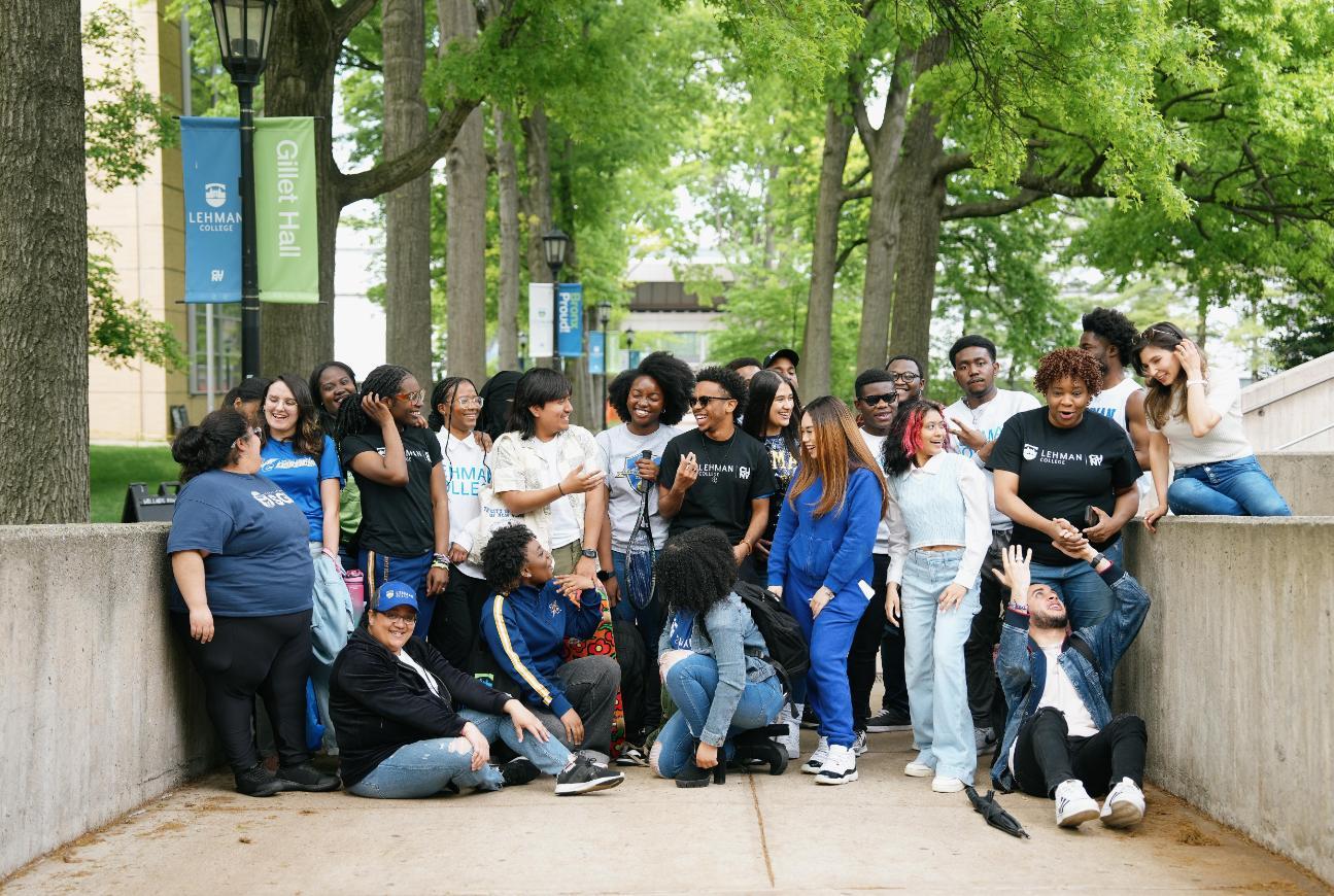 Lehman Students Group Photo
