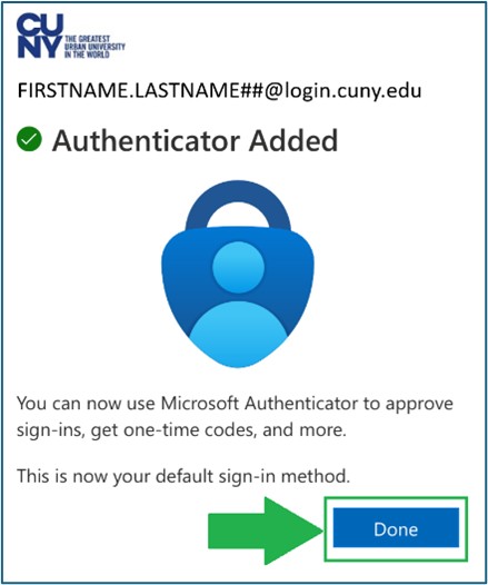 How to Add Your New Student Email to the Outlook App Desktop Windows Step15