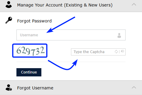 Resetting Your Lehman Login Password Using Security Questions - Step 2