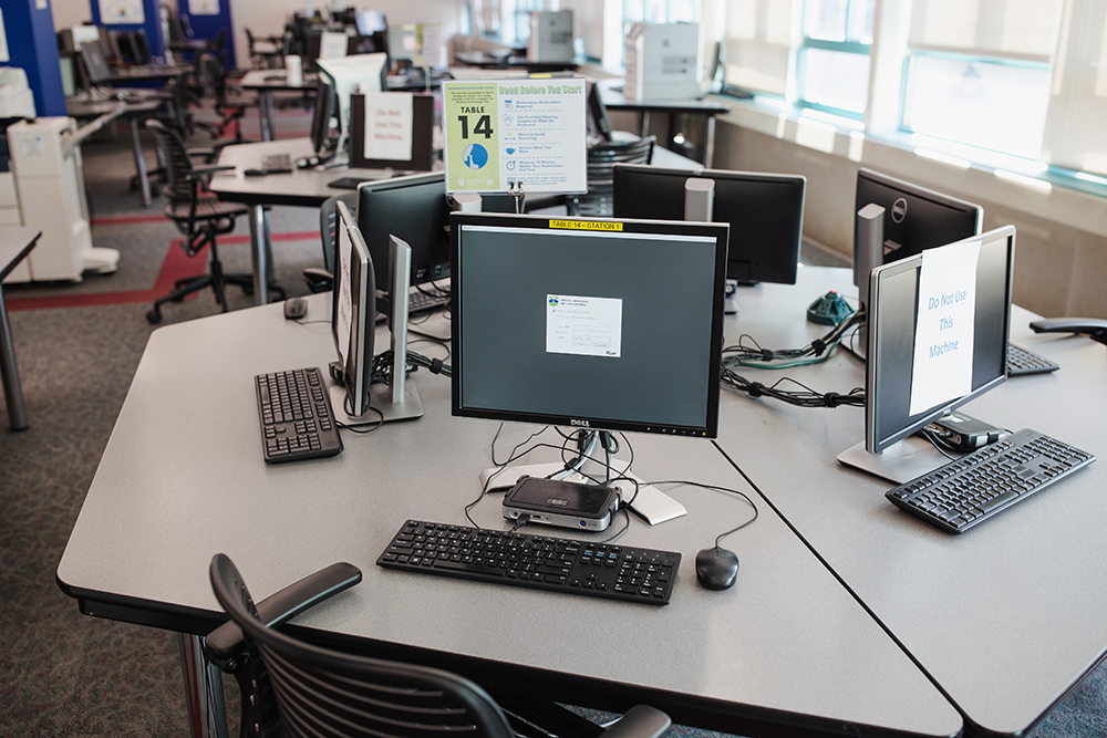 Computer Labs & Printing Tile