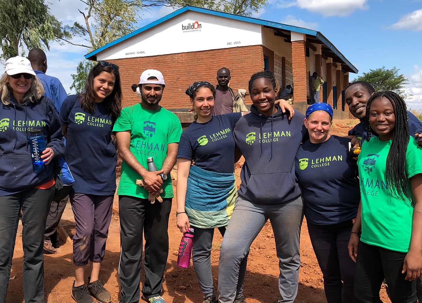 Lehman LIFE Students in Malawi