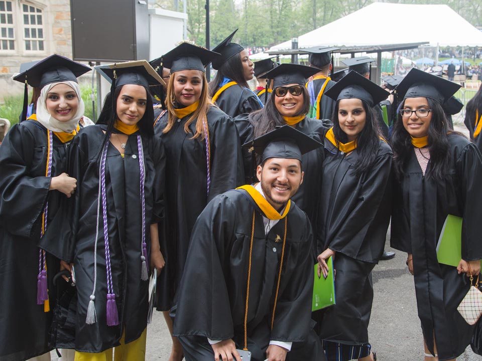 Photo of Lehman Graduates
