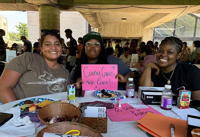 CUNY Cares Team at BBQ