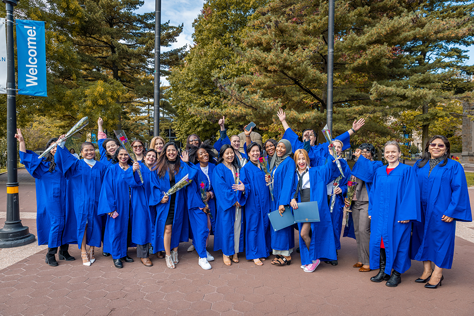 October 2023 program graduates celebrate.