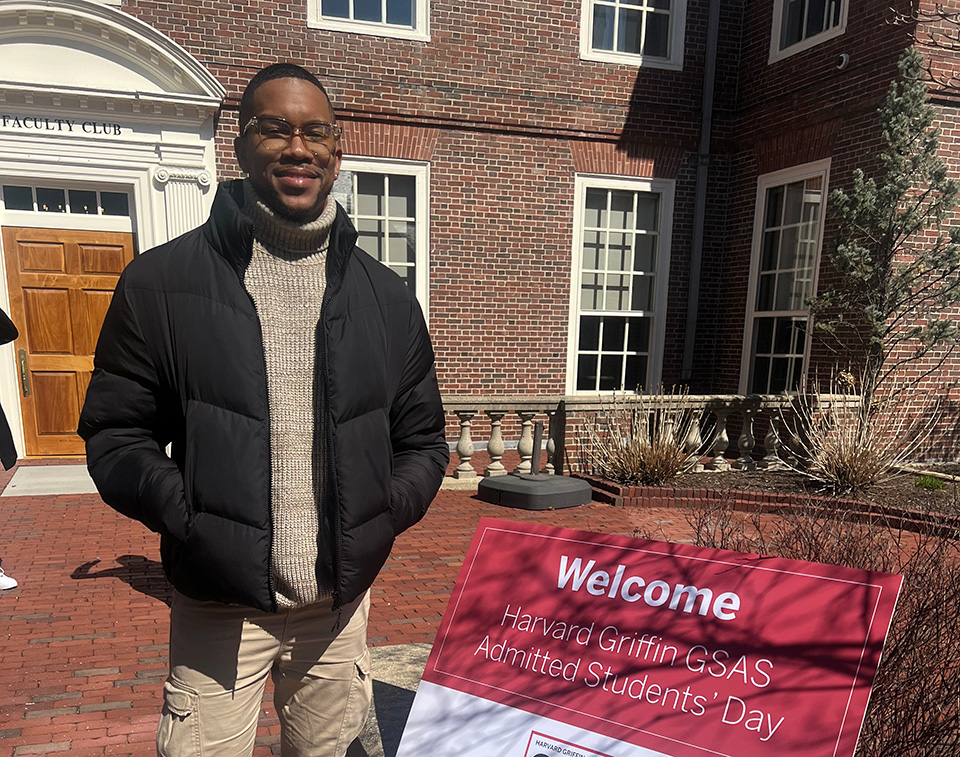 Lamount Evanson at Harvard