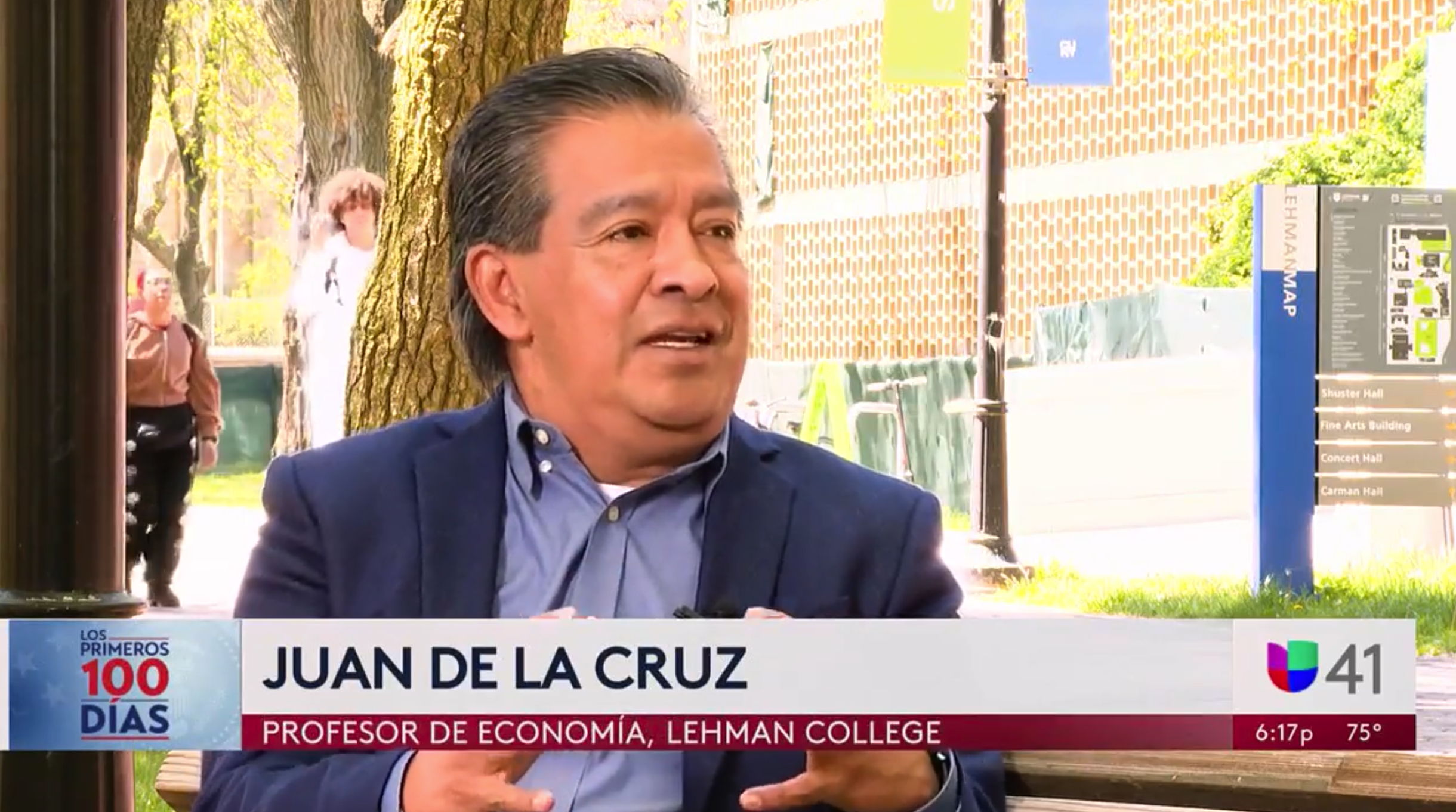 Juan DelaCruz speaking.