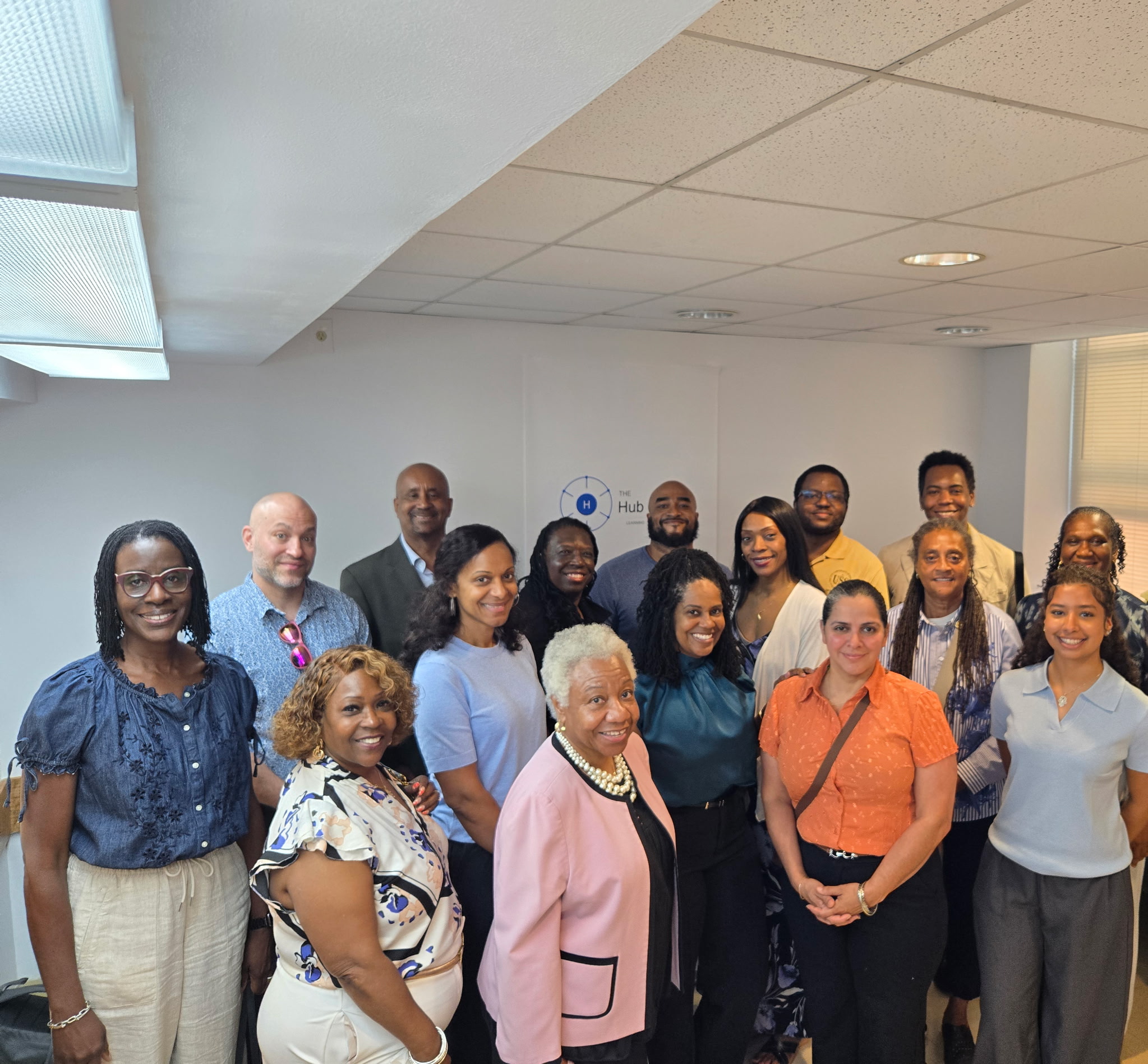 HS2N Faculty and partners at Health Hub launch.