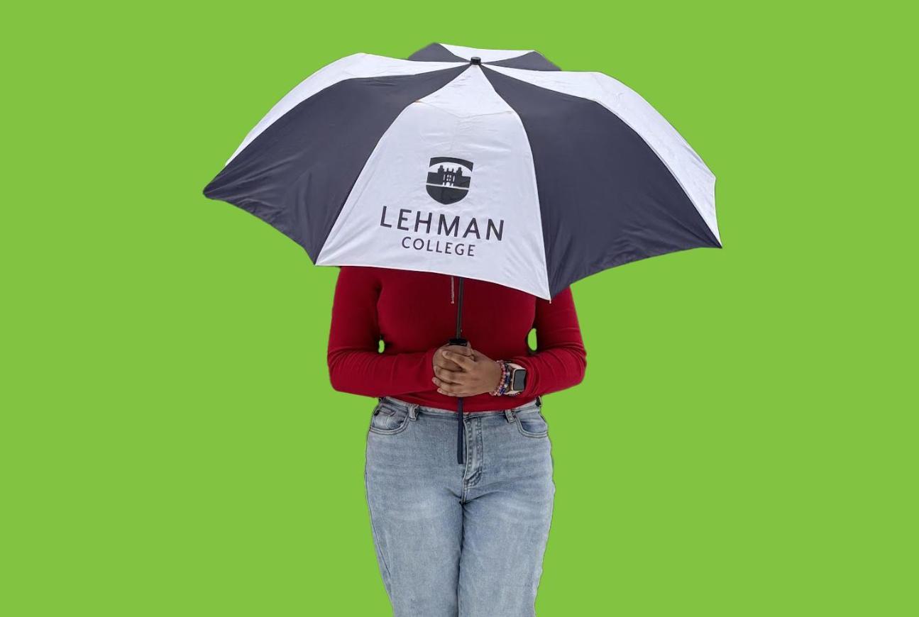 StudentwithUmbrellaSilhouette