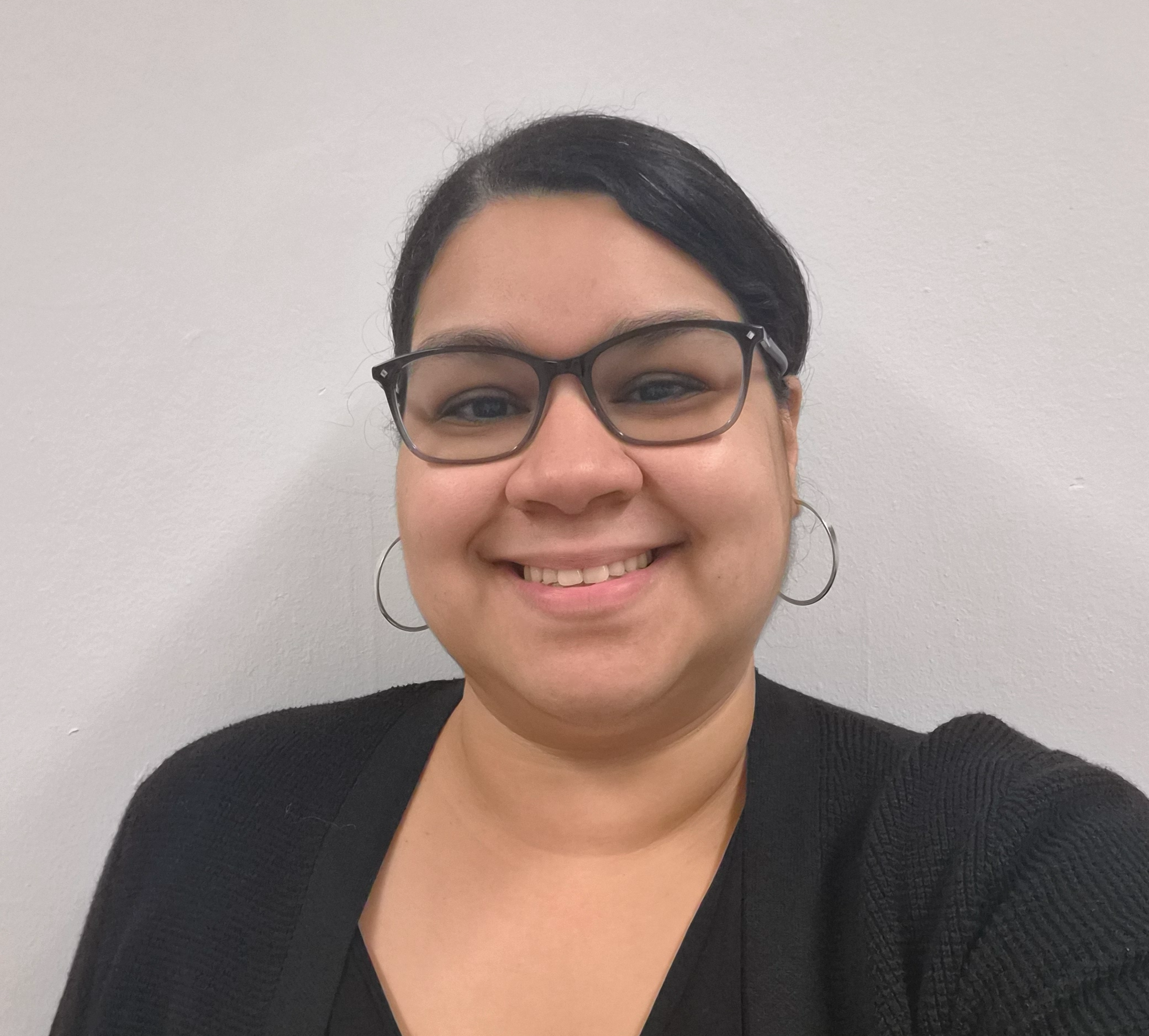 a person smiling