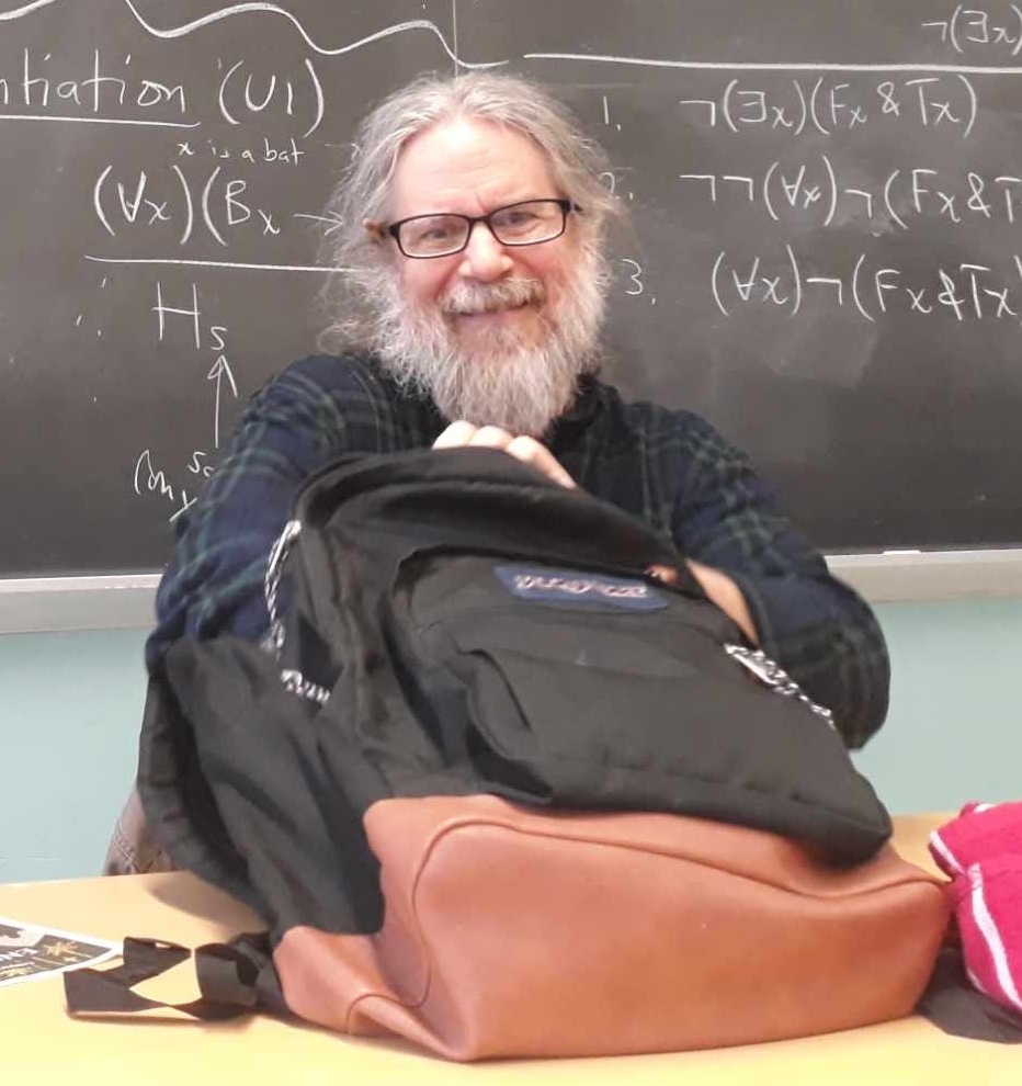 Photo of a professor