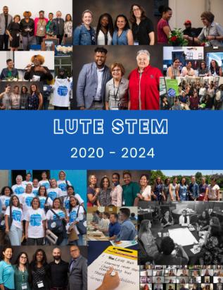 Cover page for LUTE STEM Legacy photo book