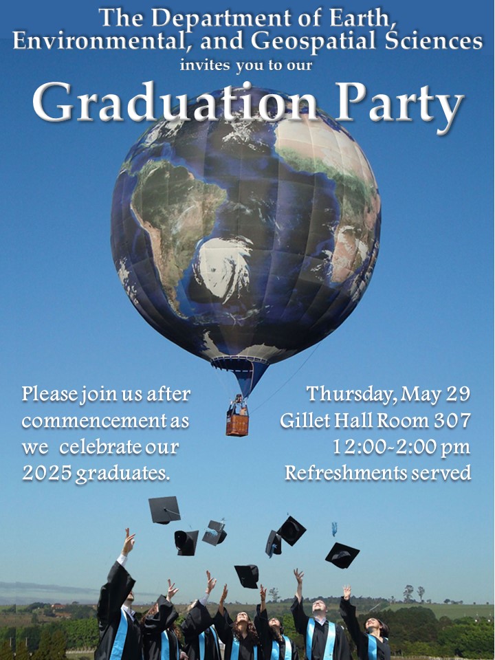Invitation to 2025 EEGS grad party