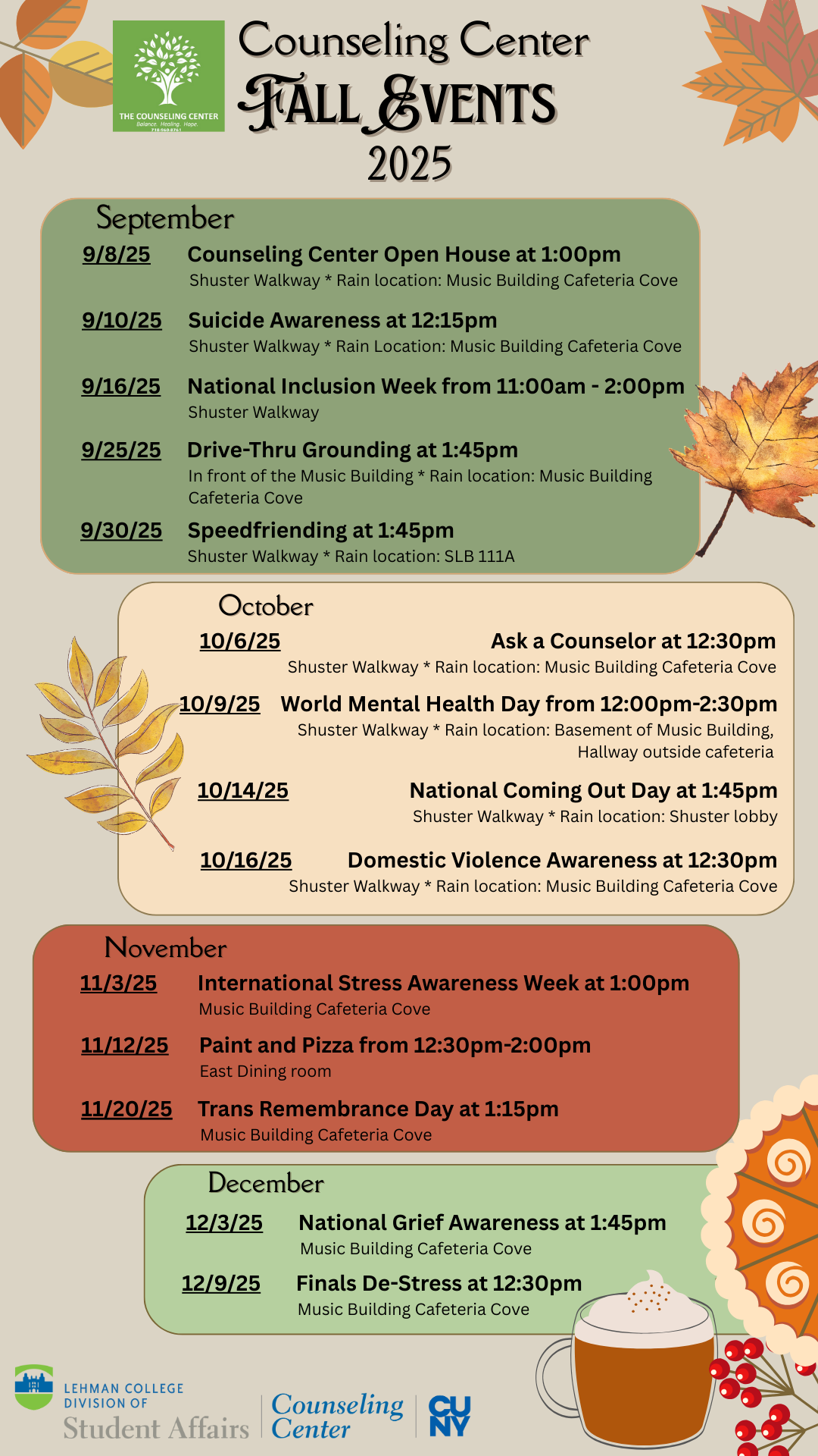 Events Calendar