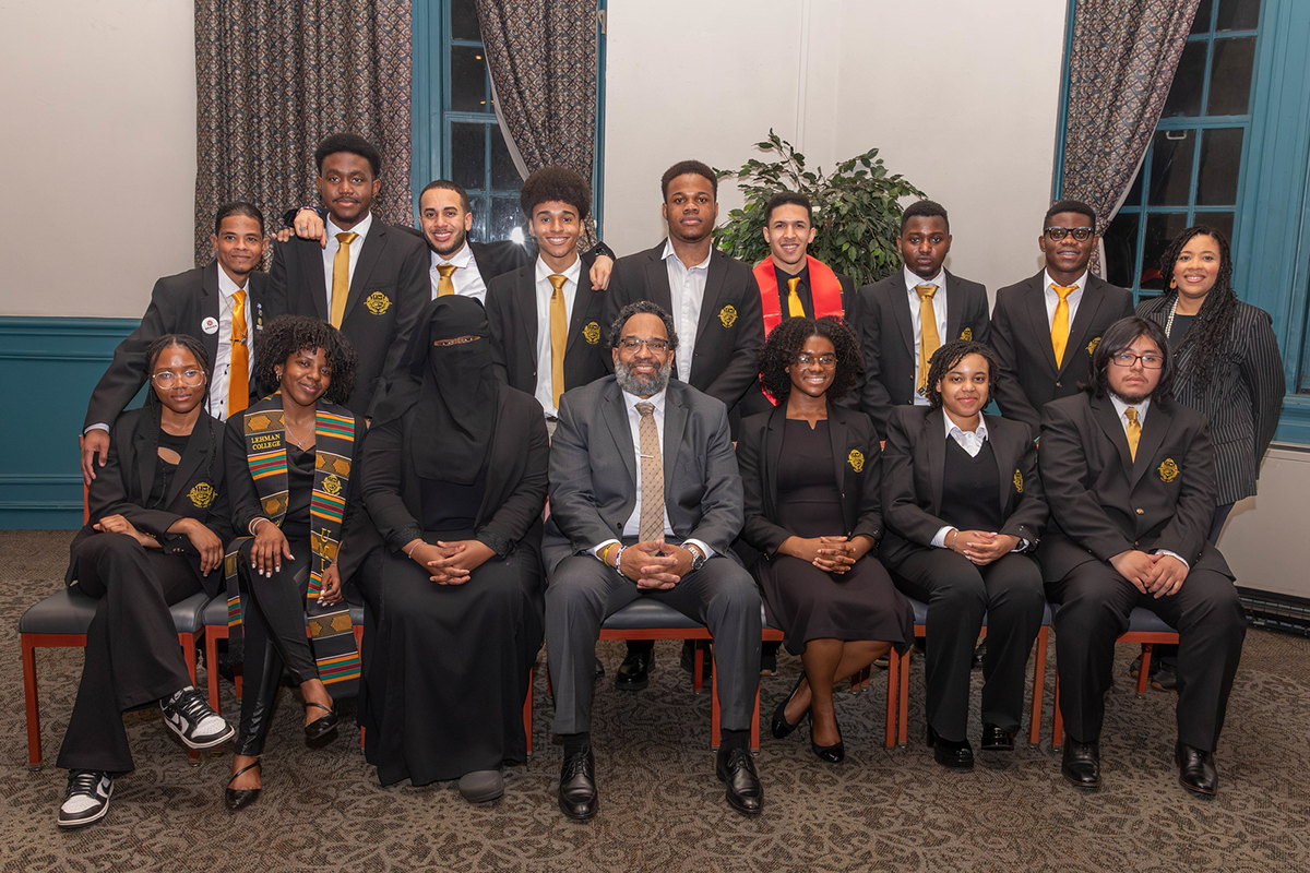 Photo of Urban Male Leadership Program members