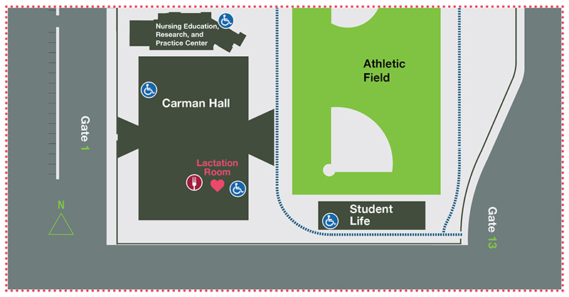 Lactation Room Map