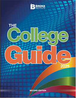 Cover of The College Guide 2025, Second Edition by The Bronx Institute.
