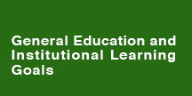 General Education and Institutional Learning Goals